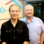 Stephanie Hirst and Stephen Nolan